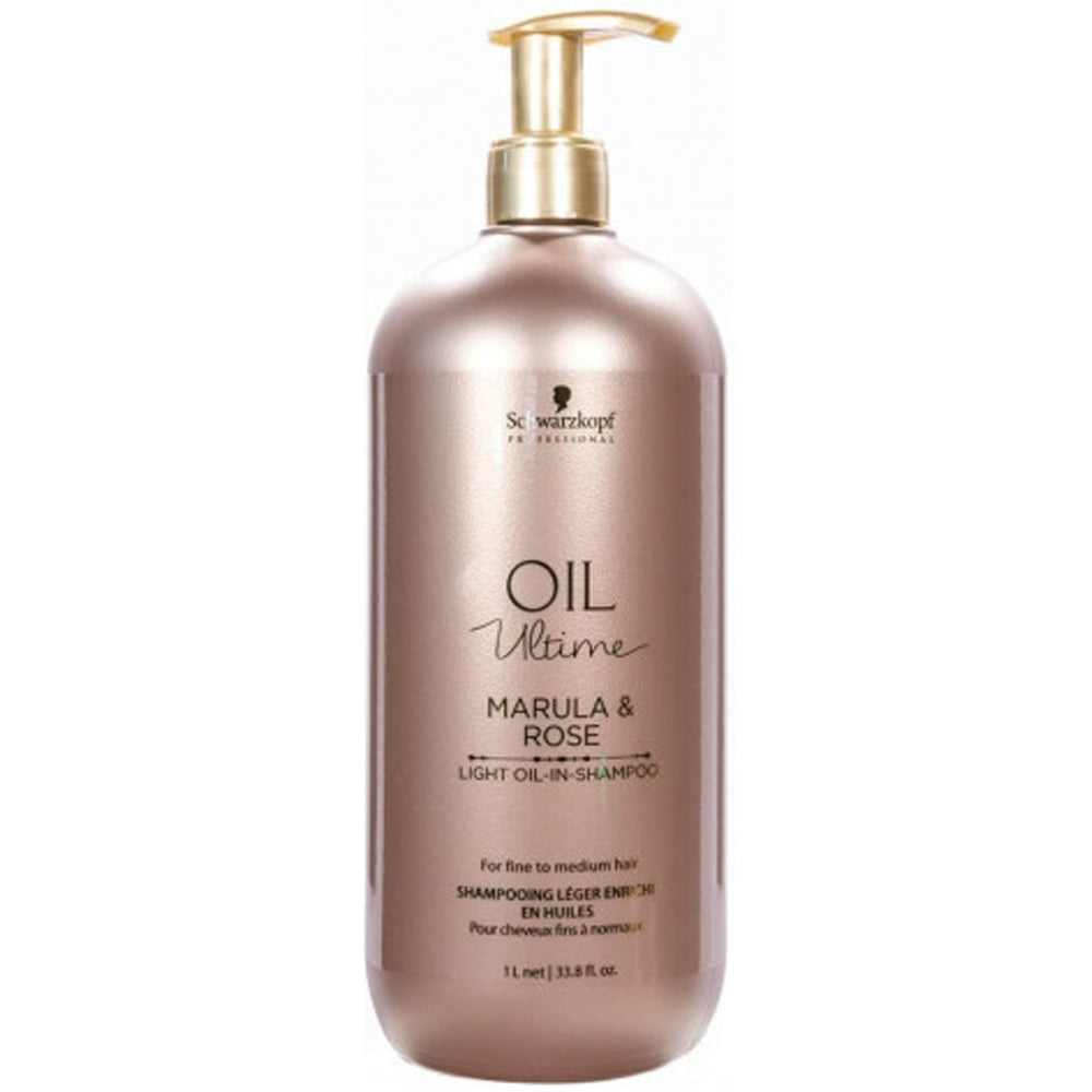 Schwarzkopf Oil Ultime Marula & Rose Oil-In-Shampoo - Шампунь з олією марули для нормального і тонкого волосся