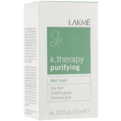 Матирующая маска для жирных волос - Lakme K.Therapy Purifying Matt Mask