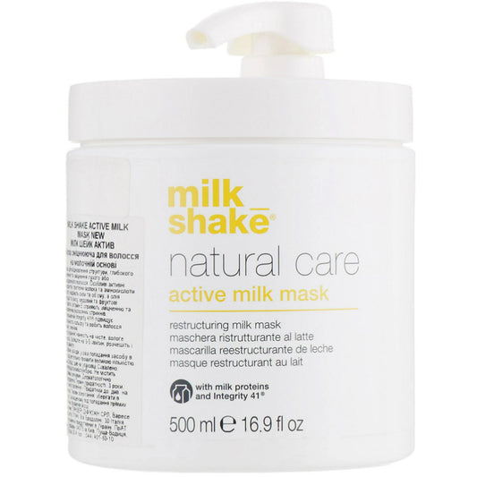 Маска укрепляющая для волос на молочной основе - Milk Shake Natural Care Active Milk Mask