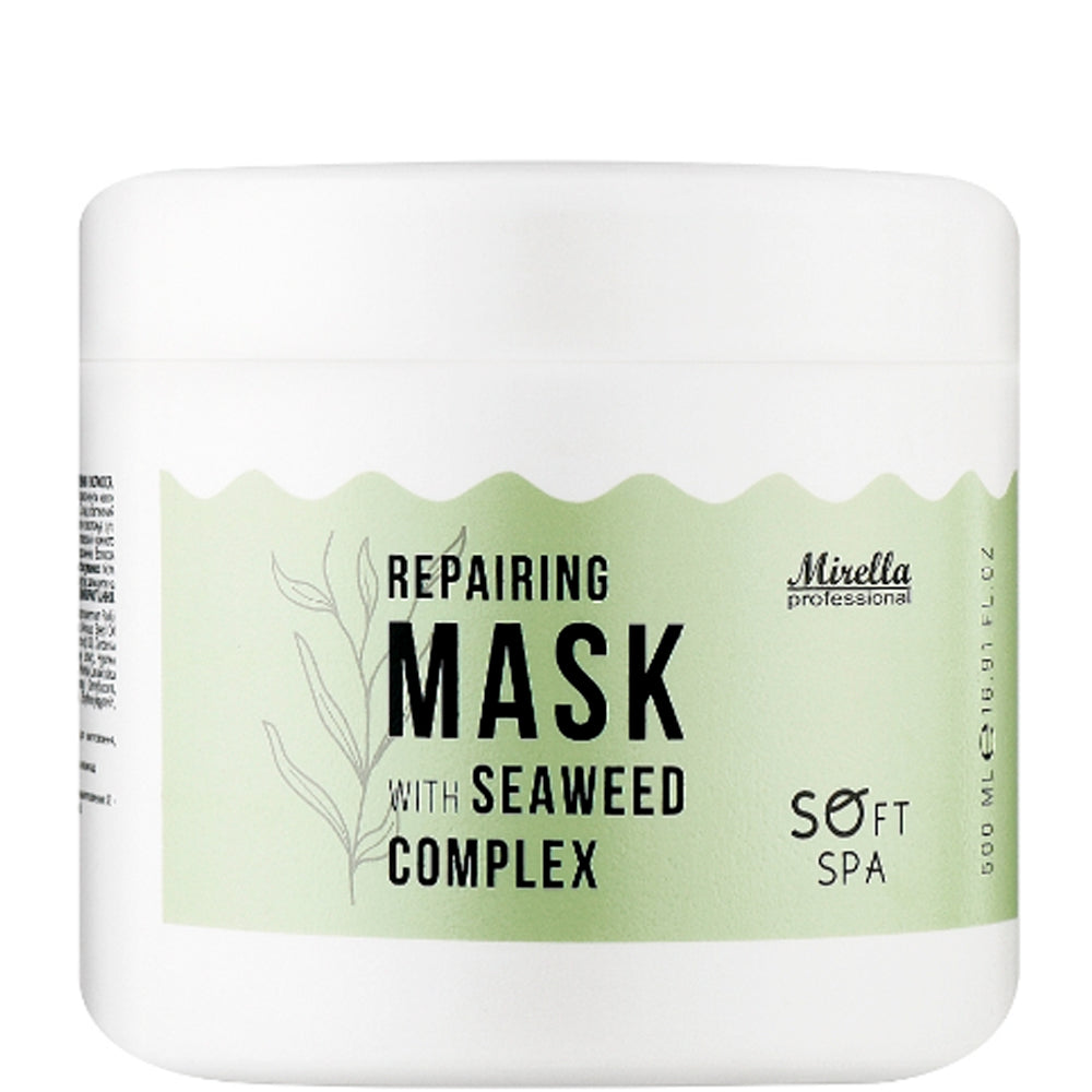 Маска с комплексом морских водорослей для восстановления волос - Mirella Professional Soft SPA Repairing Mask