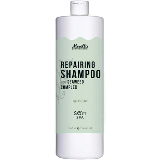 Безсульфатний шампунь з комплексом морських водоростей - Mirella Professional Soft SPA Repairing Shampoo