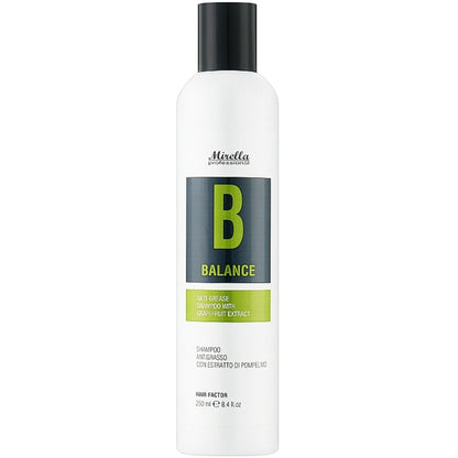 Mirella Professional B Balance Shampoo - Шампунь для волос, склонных к жирности, с экстрактом грейпфрута