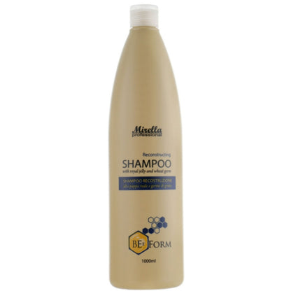 Mirella Professional Bee Form Reconstructing Shampoo - Восстанавливающий шампунь с маточным молочком и пшеничными протеинами