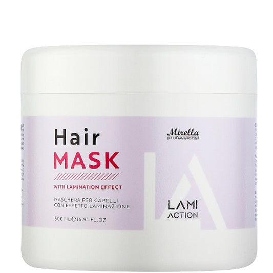 Маска для волосся з ефектом ламінування - Mirella Professional Lami Action Hair Mask