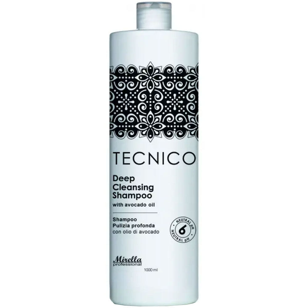 Mirella Professional Tecnico Deep Cleansing Shampoo - Шампунь глубокой очистки с маслом авокадо