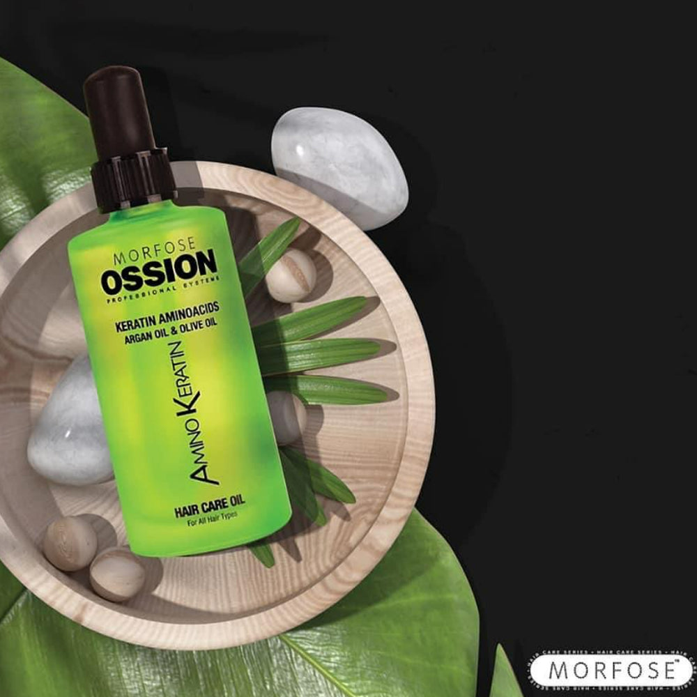 Масло для волос с кератином - Morfose Ossion Amino Keratin Hair Care Oil