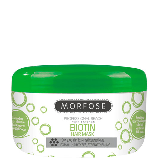 Маска для волосся з біотином - Morfose Biotin Mask