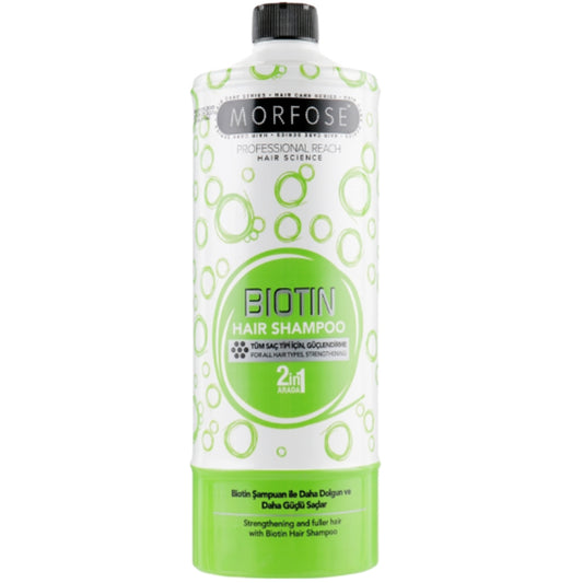 Шампунь для волосся з біотином - Morfose Biotin Hair Shampoo