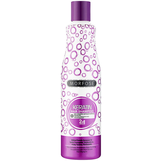 Шампунь для волосся з кератином - Morfose Bubble Keratin Hair Shampoo