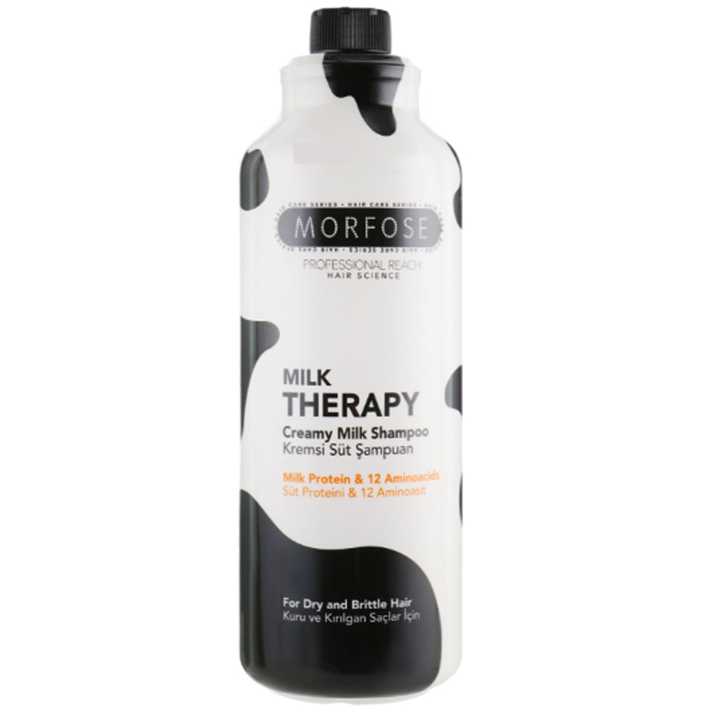 Шампунь для волос с молочным белком - Morfose Milk Therapy Hair Shampoo