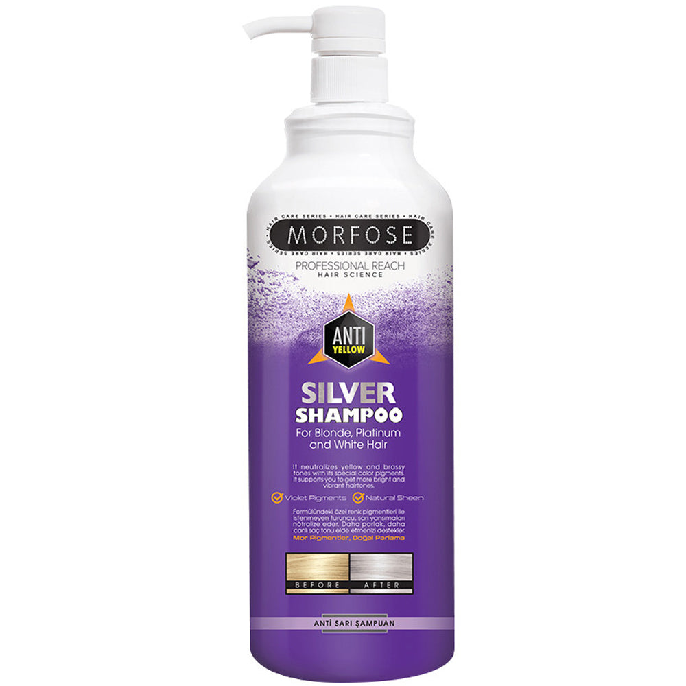 Срібний шампунь для волосся - Morfose Silver Shampoo