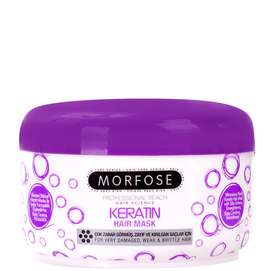 Маска для волосся з кератином - Morfose Bubble Keratin Hair Mask