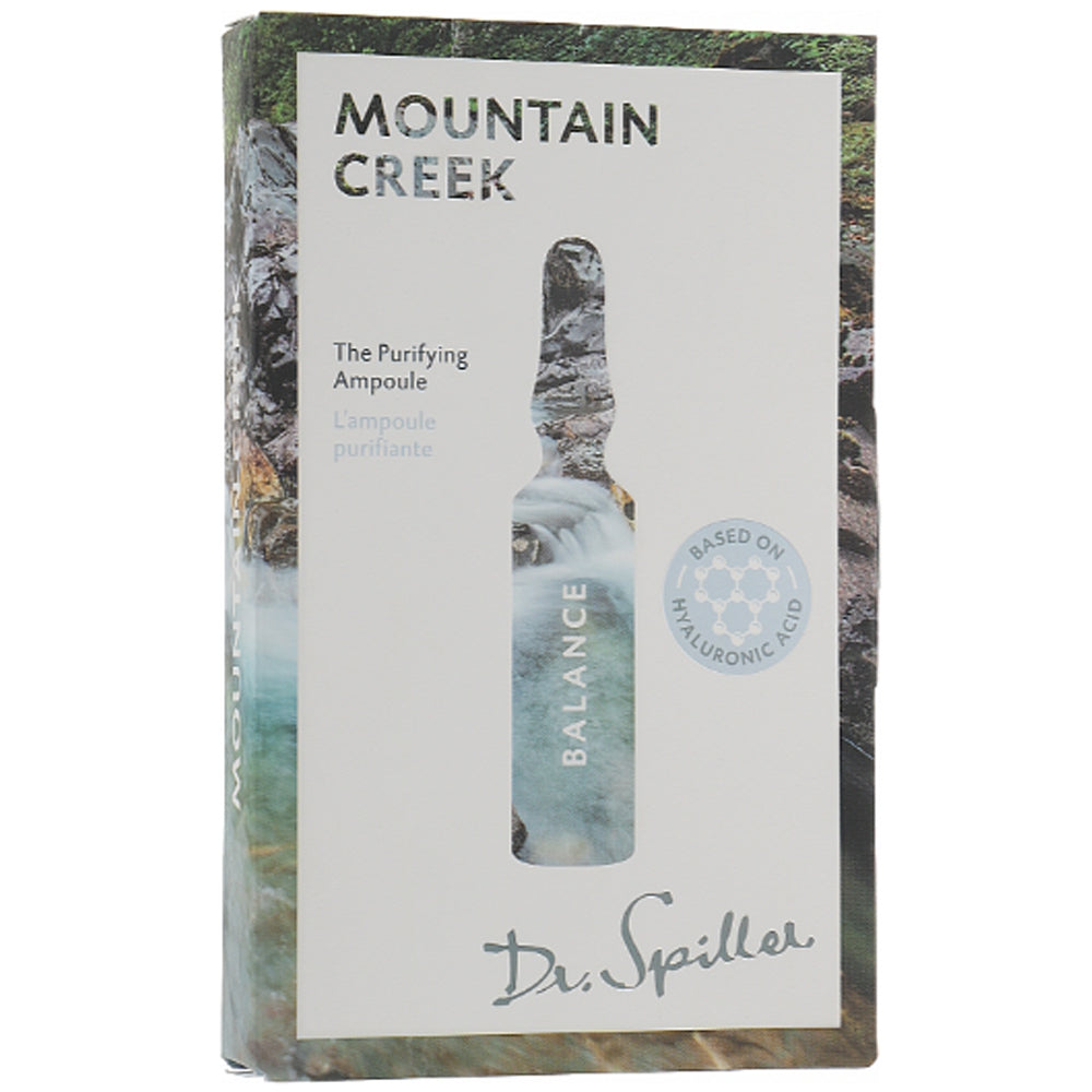 Ампульный концентрат очищающего действия – Dr. Spiller Balance Mountain Creek The Purifying Ampoule