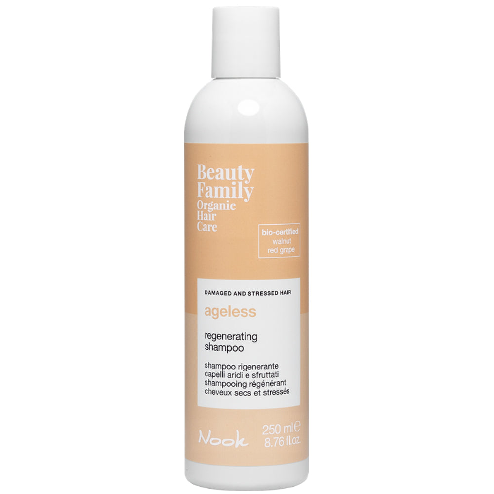 Восстанавливающий шампунь для поврежденных и ослабленных волос - Nook Beauty Family Regenerating Shampoo