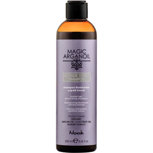 Шампунь для сияния светлых волос - Nook Magic Arganoil Ritual Blonde Shampoo