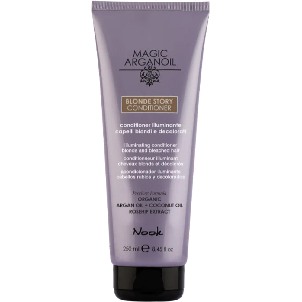 Кондиціонер для сяйва світлого волосся - Nook Magic Arganoil Ritual Blonde Conditioner