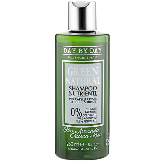 Alan Jey Green Natural Shampoo - Шампунь живильний для сухого та пошкодженого волосся