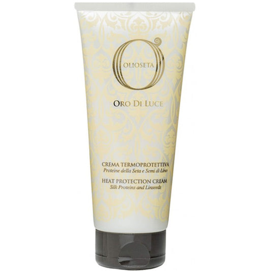 Barex Italiana Olioseta Oro Di Luce Heat Protection Cream — Крем термозащитный с протеинами шелка и экстрактом семян льна