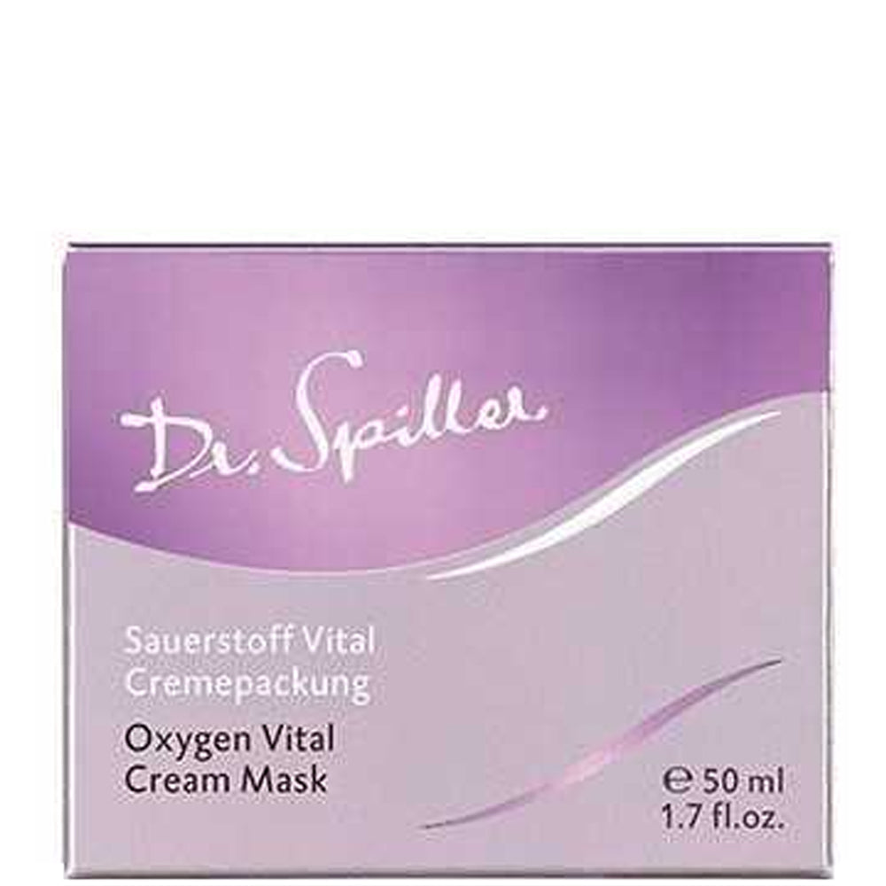 Кислородная омолаживающая крем-маска - Dr. Spiller Oxygen Vital Cream Mask