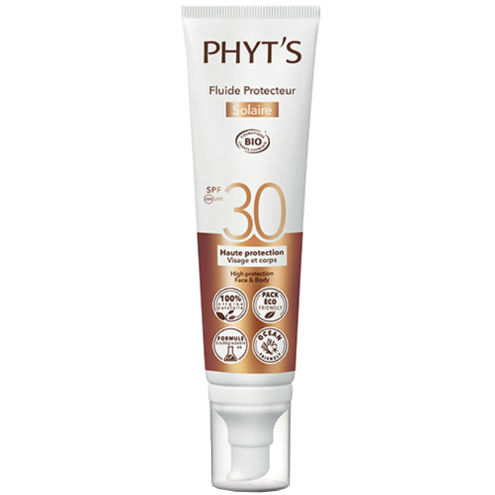 Сонцезахисний крем для обличчя - Phyt's Fluide Protecteur SPF 30