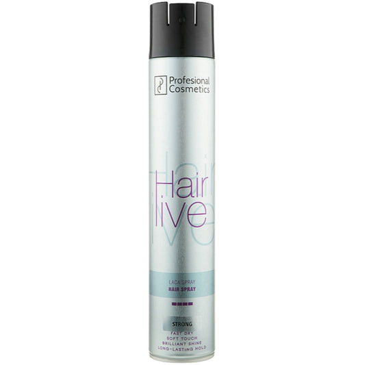 Profesional Cosmetics Hairlive Hair Spray Strong Hold - Лак для волос сильная фиксация