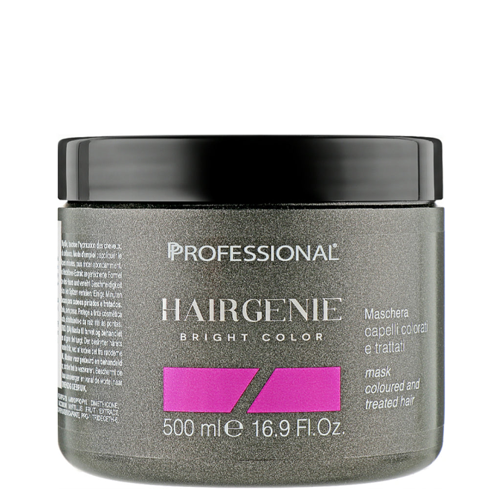 Маска для блеска окрашенных волос - Professional Hairgenie Bright Color Mask