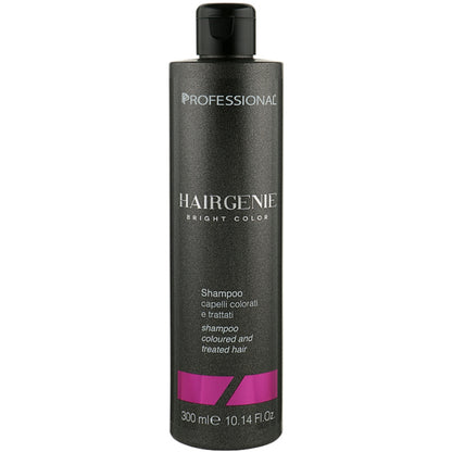 Шампунь для блиску фарбованого волосся - Professional Hairgenie Bright Color Shampoo