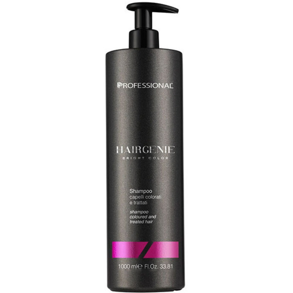 Шампунь для блиску фарбованого волосся - Professional Hairgenie Bright Color Shampoo