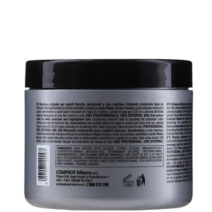 Анти-жовта маска Срібна - Professional Silver Hair Mask