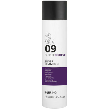 Шампунь для нейтрализации желтых оттенков - Puring 09 Blonde Resolve Silver Shampoo