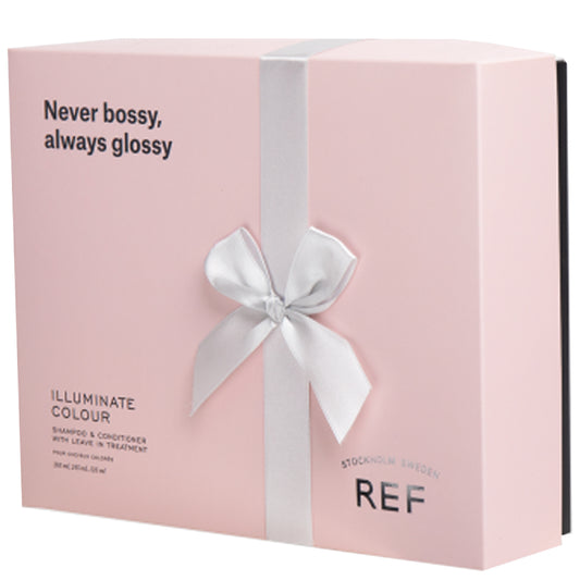 Подарунковий бокс для блиску фарбованого волосся - REF Holiday Box Illuminate Colour