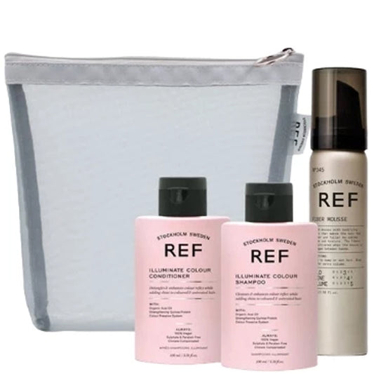 Набір мініатюр Для фарбованого волосся - REF Trevel Mesh Bag Colour