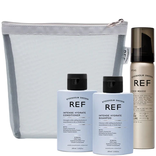 Набор миниатюр Увлажнение волос - REF Trevel Mesh Bag Hydrate