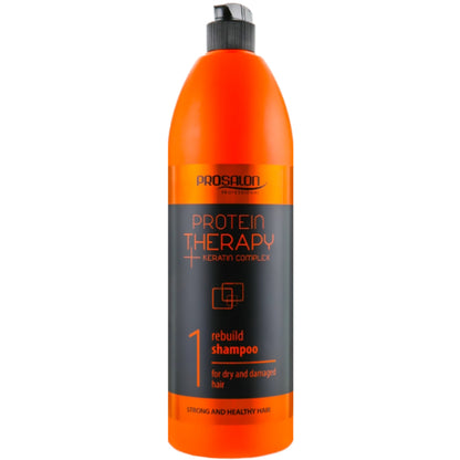 Prosalon Protein Therapy Rebuild Shampoo - Безсульфатний шампунь з протеїнами для волосся