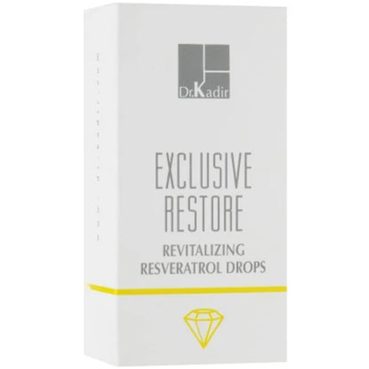 Dr. Kadir Exclusive Restore Revitalizing Resveratrol Drops - Краплі Рествератрол для відновлення шкіри обличчя