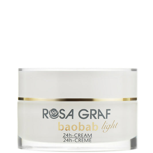 Rosa Graf Baobab Light 24h Cream - Легкий омолаживающий крем с экстрактом плодов баобаба и Q10