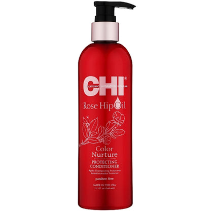 Chi Rose Hip Protecting Conditioner - Кондиционер для защиты цвета с маслом шиповника и кератином