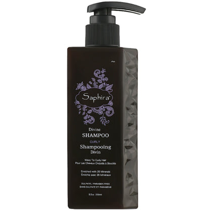 Шампунь для вьющихся волос - Saphira Divine Curly Shampoo