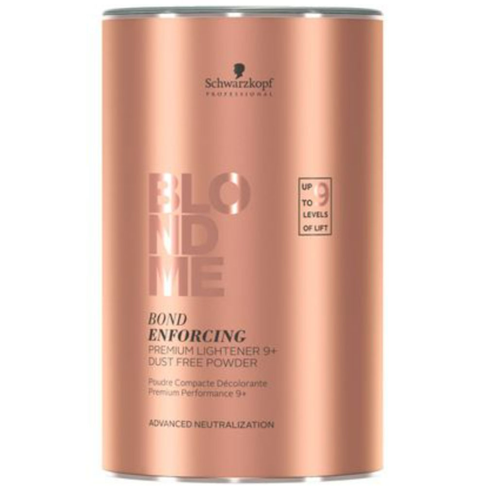 Schwarzkopf Blondme Bond Enforcing Premium Lightener 9+ Dust Free Powder - Знебарвлююча бондинг-пудра 9+