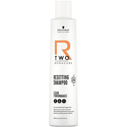 Восстанавливающий шампунь для волос - Schwarzkopf Bonacure R-TWO Resetting Shampoo