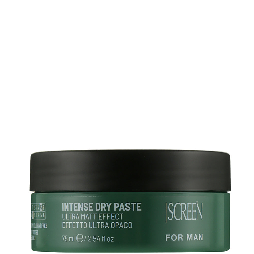 Ультраматовая паста для моделирования волос - Screen For Man Intense Dry Paste