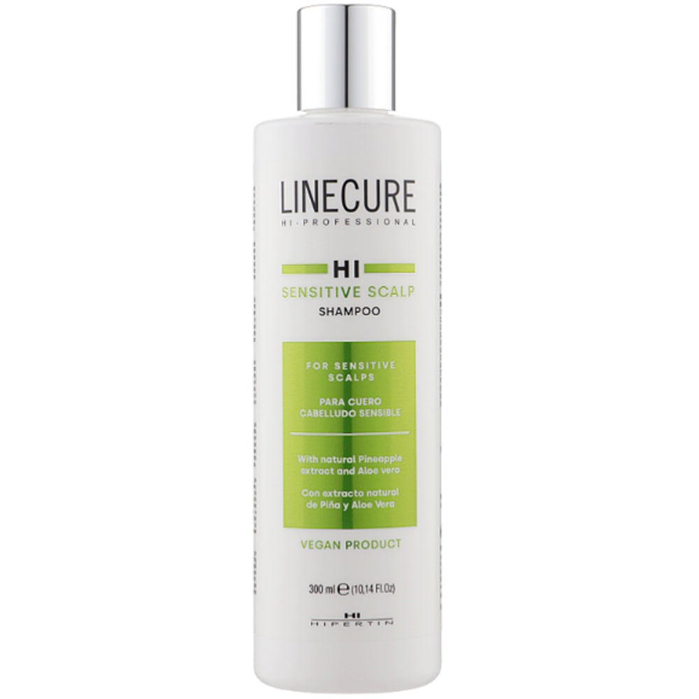 Шампунь для чувствительной кожи головы - Hipertin Linecure Vegan Sensitive Scalp Shampoo