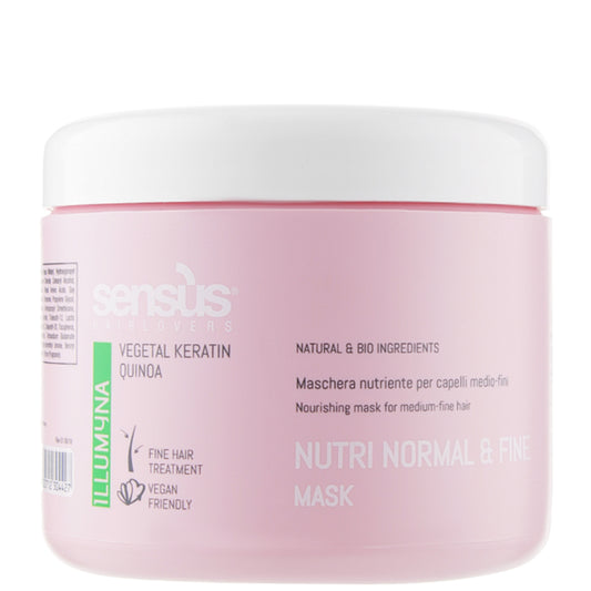 Маска для питания тонких сухих волос - Sens.ùs Nutri Normal & Fine Mask