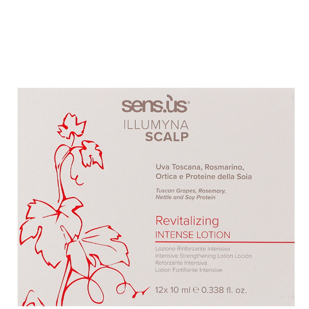 Ампулы против выпадения волос - Sens.ùs Illumyna Scalp Revitalizing Intense Lotion