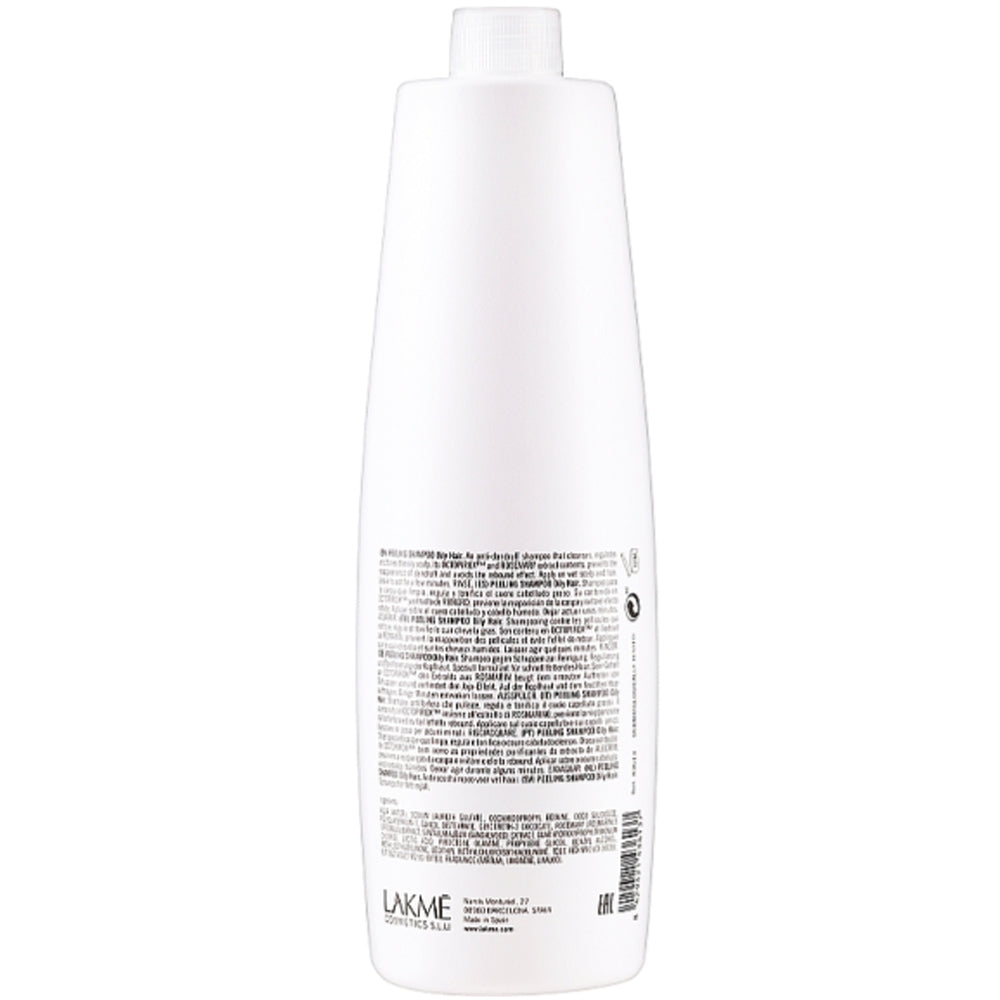 Шампунь против перхоти для жирных волос - Lakme K.Therapy Peeling Shampoo Oily Hair