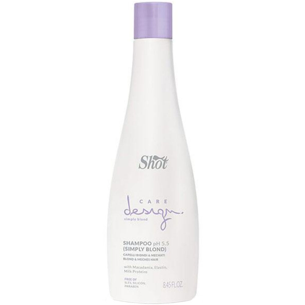 Shot Care Design (Simply Blond) Blond And Maches Hair Shampoo - Шампунь для осветленных и мелированных волос