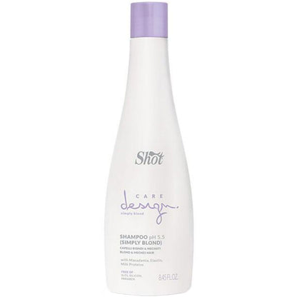 Shot Care Design (Simply Blond) Blond And Maches Hair Shampoo - Шампунь для осветленных и мелированных волос