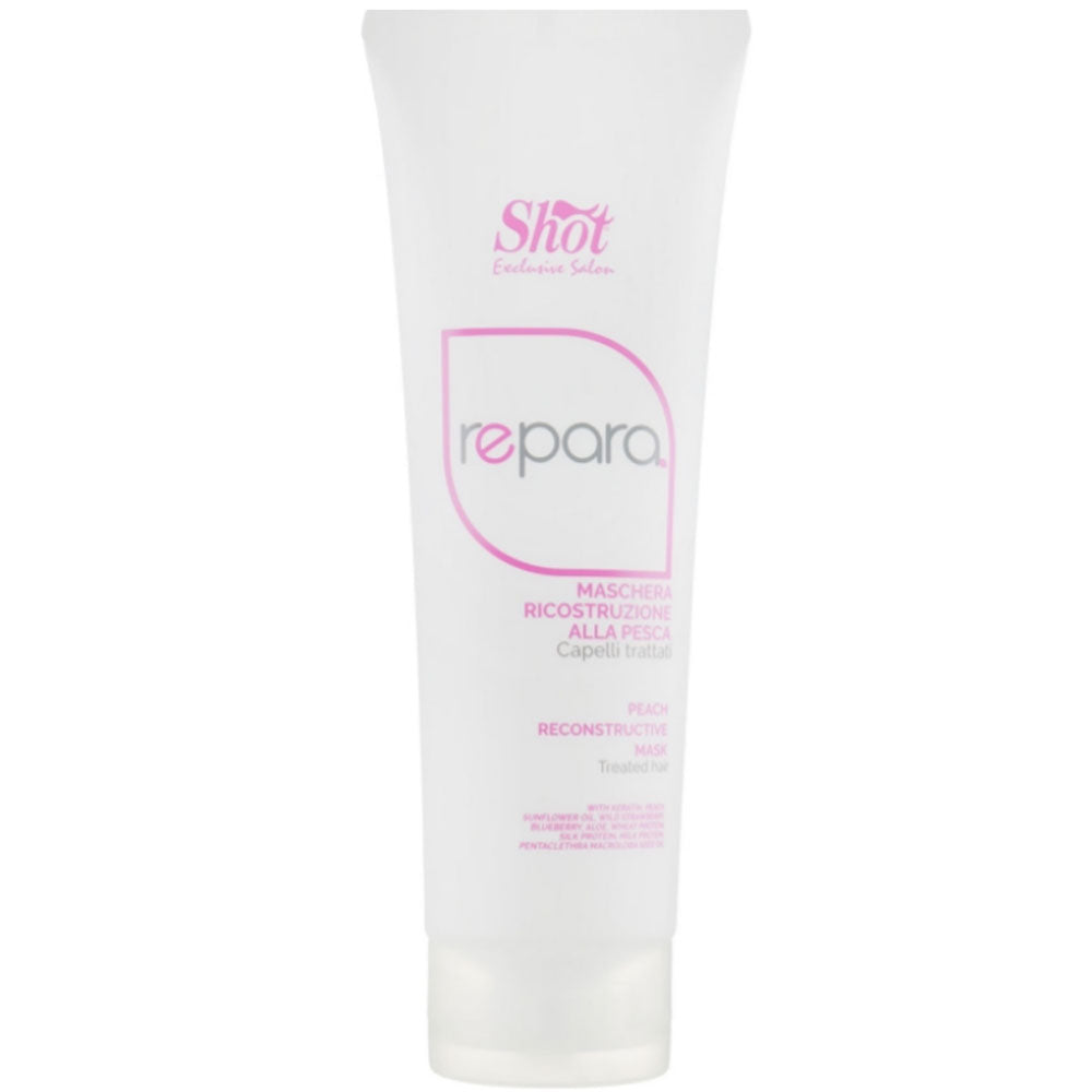 Shot Repara Peach Reconstructive Mask - Маска з персиком для пошкодженого волосся