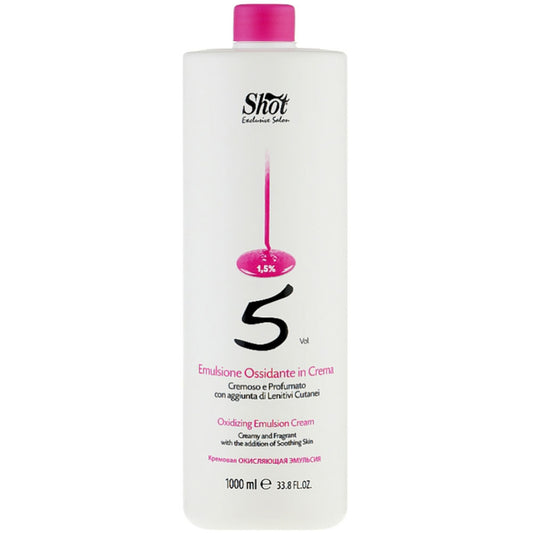 Shot Scented Oxi Emulsion Cream 5 Vol Мягкий проявитель 1.5 %