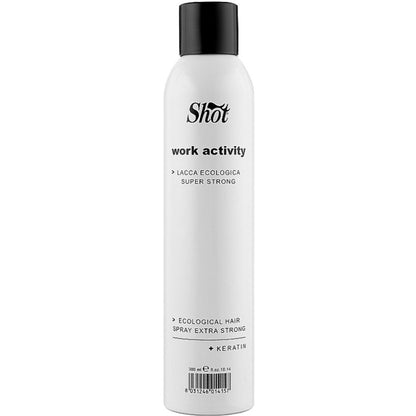 Экологический лак суперсильной фиксации - Shot Work Activity Ecological Hairspray Extra Strong